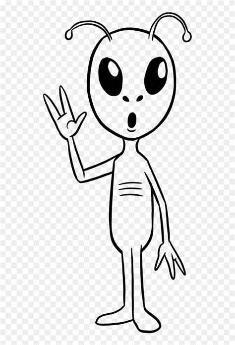 How To Draw Aliens Alien Drawings Drawing Lessons Eas