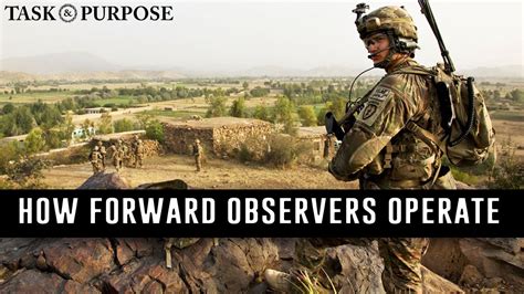 What Are Forward Observers And What Do They Do In The Military