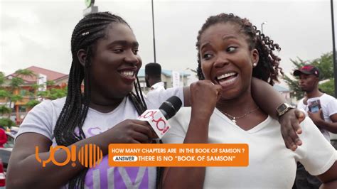 How Many Chapters Are There In Samson Yo Street Quiz Ghana Youtube