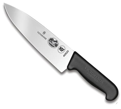 knife chef kitchen knives chopping victorinox fibrox guide stainless steel blade carving blades recommended