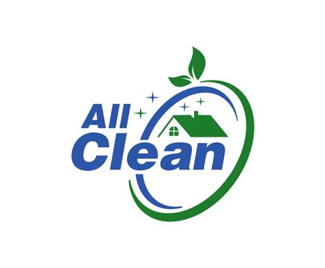 Modern Professional Cleaning Service Logo Design For All Clean By My