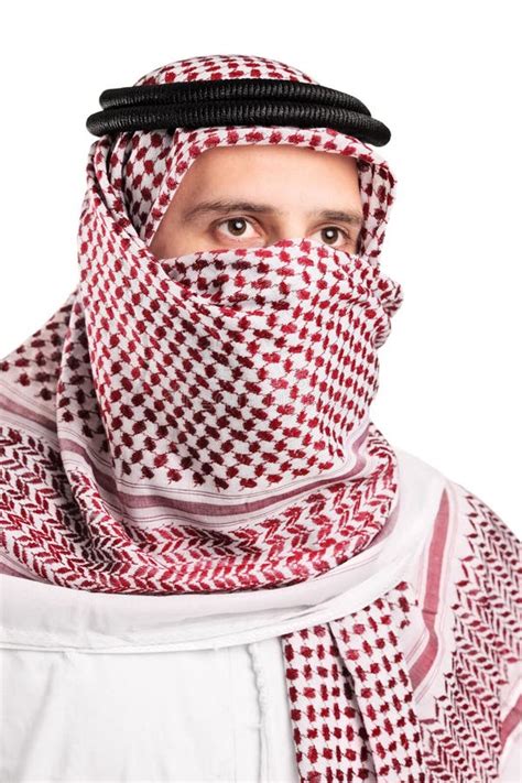 Verticale D Un Jeune Arabe Utilisant Un Turban Image Stock Image Du Headdress Islamique 19199931