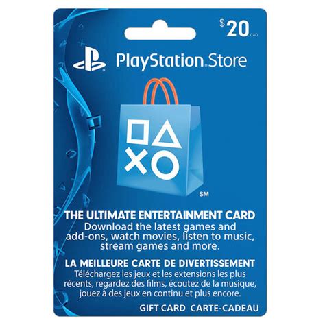 Playstation gift card united states (us). Playstation Network Gift Card - $20 | London Drugs