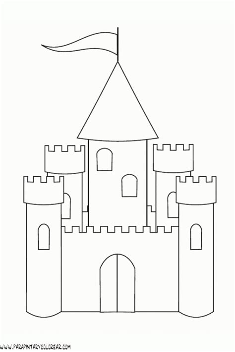 Ver más ideas sobre castillos dibujos castillos casas en miniatura. dibujos-para-colorear-de-castillos-036