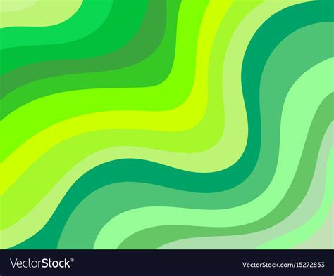 Wavy Background Shades Green Royalty Free Vector Image