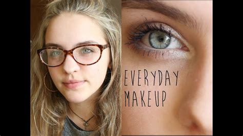 Natural Everyday Makeup☾ Glasses Wearers Youtube