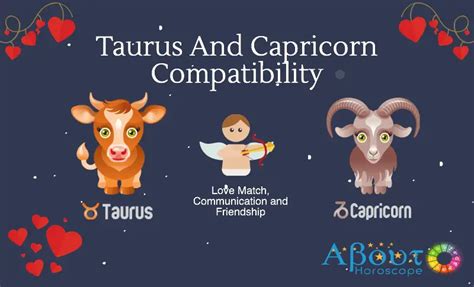 Taurus ♉ And Capricorn ♑ Compatibility And Love Match