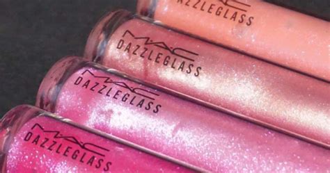 Review Of Four Shades Of Macs Dazzleglass Lip Glosses