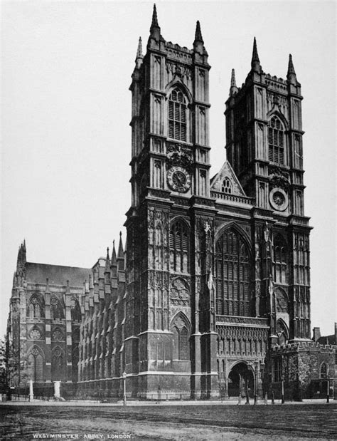 London Westminster Abbey Nview Of Westminster Abbey London England