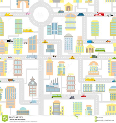 Cartoon Maps Of Cities