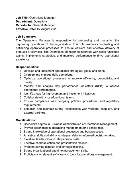 The Ultimate Guide for Job Description: Tips, Templates & Examples