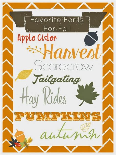 Favorite Free Fonts For Fall Fall Fonts Fonts Cute Fonts