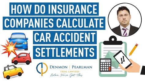 How Do Insurance Companies Calculate Car Accident Settlements Youtube