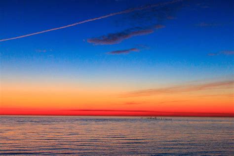 Chesapeake Bay Sunset Photograph By Abe Fine Art America