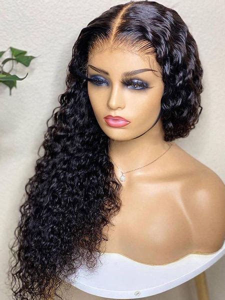 Undetectable Hd Lace Full Lace Human Hair Wig Culry Lace Wig Cf019