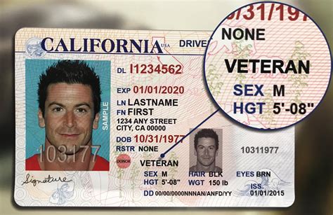 Having the word veteran appear on your driver's license or id card is a convenient way to demonstrate your veteran status. Veteran Driver License | County of Fresno