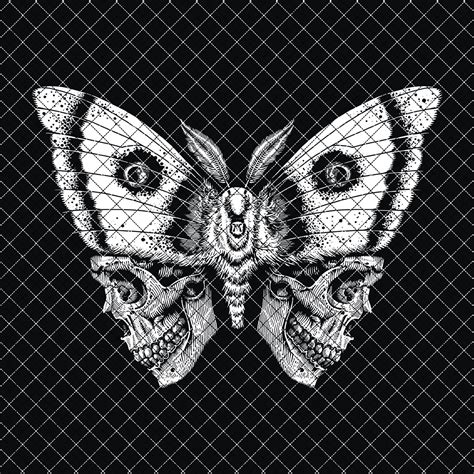 Skull Butterfly SVG Skeleton butterfly svg Halloween Svg | Etsy