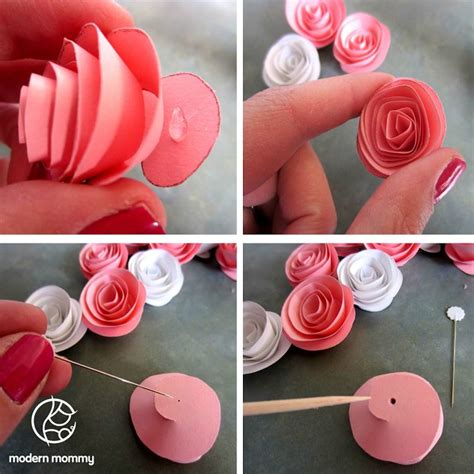 Aprende Como Hacer Rosas De Papel Completo Foto Tutorial Diario Ecologia