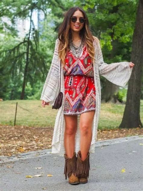 27 Bohemian Fall Outfits That Are On Point This Season Bohemian Fall