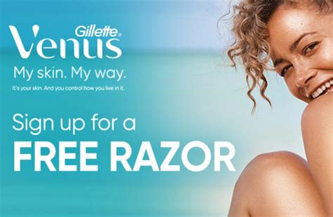Get A Free Gillette Venus Extra Smooth Sensitive Razor — Deals From