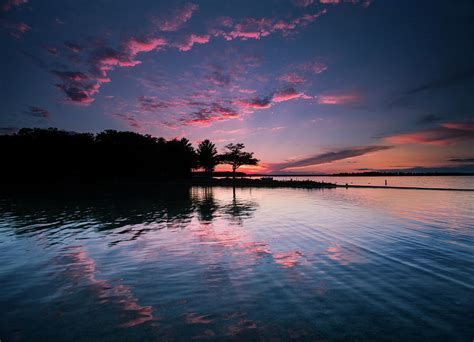 Detroit Point Heavenly Sunset Photograph By Ron Wiltse Pixels
