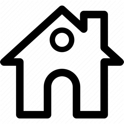 Apartment Building Estate Home House Office Icon