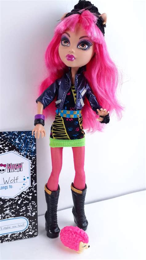 Howleen Wolf Monster High Doll Dressed With Diary And Pet Etsy