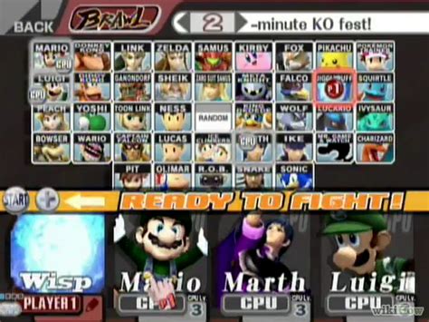 Super Smash Bros Melee How To Unlock All Characters