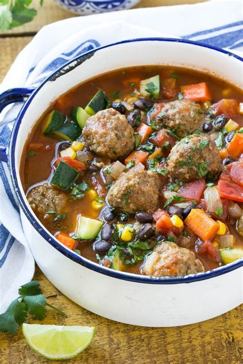Mexican Meatball Soup Dinner At The Zoo