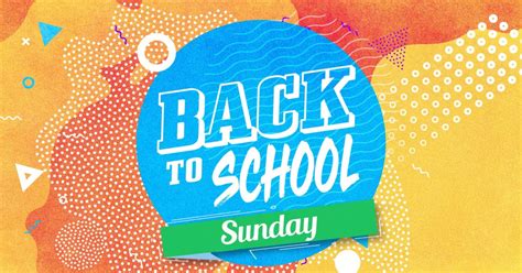 Back To School Sunday New Life Church New Life Church