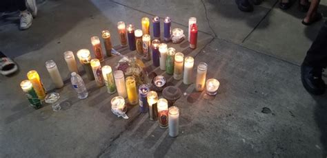 nipsey hussle s candlelight vigil photos of fans mourning his death hollywood life