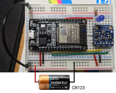 Is It Possible To Power The Esp32 Directly With A Cr123 Battery