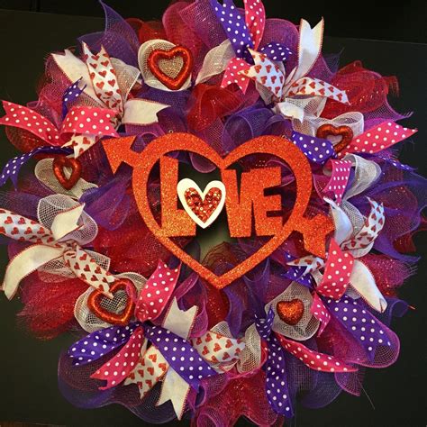 Creationsbyrunco Shared A New Photo On Etsy Wreath Crafts Valentine