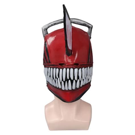 Chainsaw Man Mask Cosplay Latex Masks Helmet Masquerade Party Costume