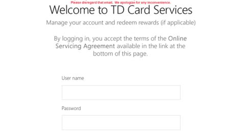 Td credit card services phone number. www.tdcardservices.com - Login To Your TD Credit Card Account - Survey Steps