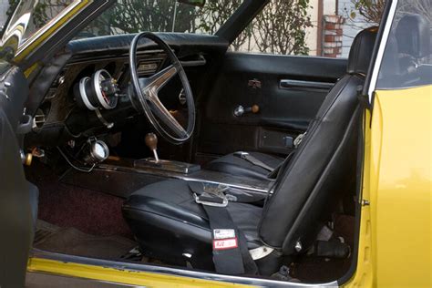 1969 Pontiac Firebird 400 Goldenrod Yellow Pictures