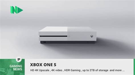 Xbox One S Running 4k Xbox One S قادر على تشغيل الألعاب بدقة 4k Youtube