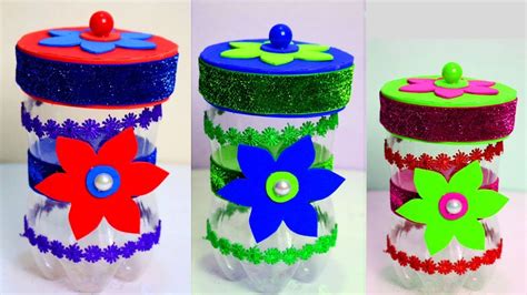 Diy Plastic Bottle Craft Ideas For Decoration Creative