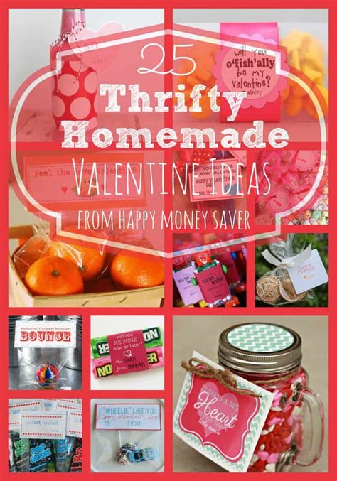 Valentine's day is a holiday to celebrate your loved ones, especially the ones who have never broken your heart: 25 Thrifty Homemade Valentine Ideas | Happy Money Saver