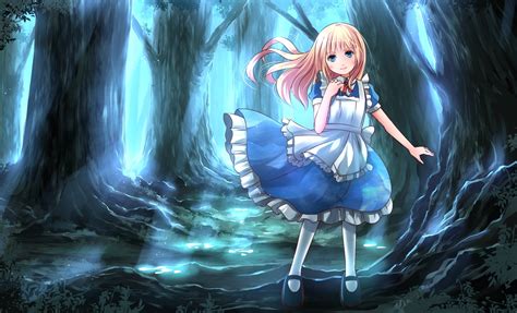 Anime Alice In Wonderland Hd Wallpaper By りすたる