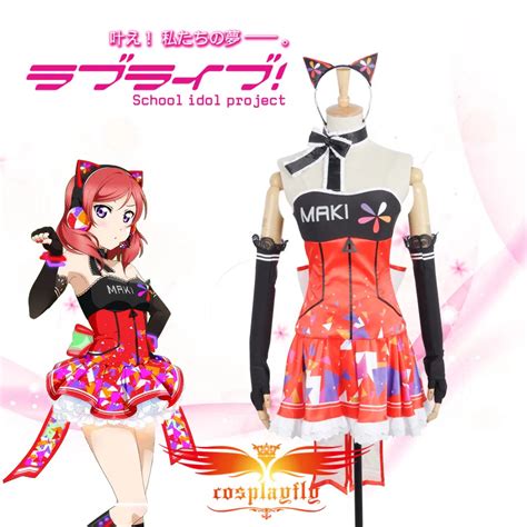 Love Live Nishikino Maki Video Games Awakening Cosplay Costume Any