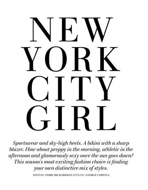 Handm Spring 2010 Magazine Natasa Vojnovic New York City Girl New York