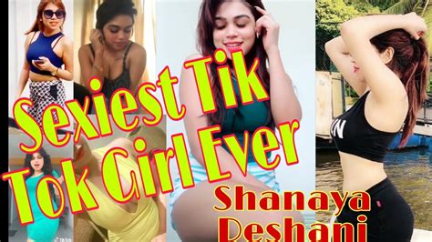 Sexiest Tik Tok Girl Ever Shanaya Deshani Hotest Tik Tok Videos