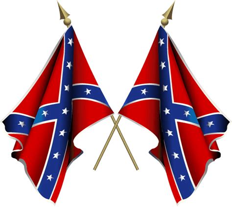 Confederate Flag Waving Drawing