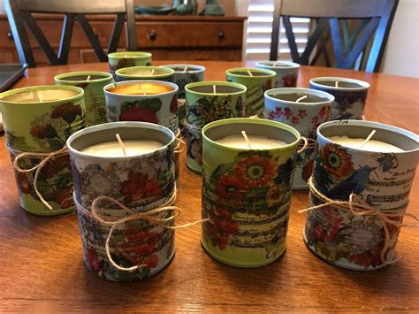 My Own Decoupage Candles Decoupage Candles Candles Candle Holders