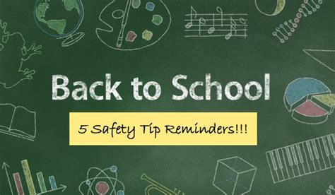 Back To School Five Safety Tip Reminders Rsg Security Blog