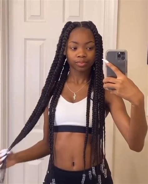 Box Braids With Beads Video Box Braids Hairstyles For Black Women