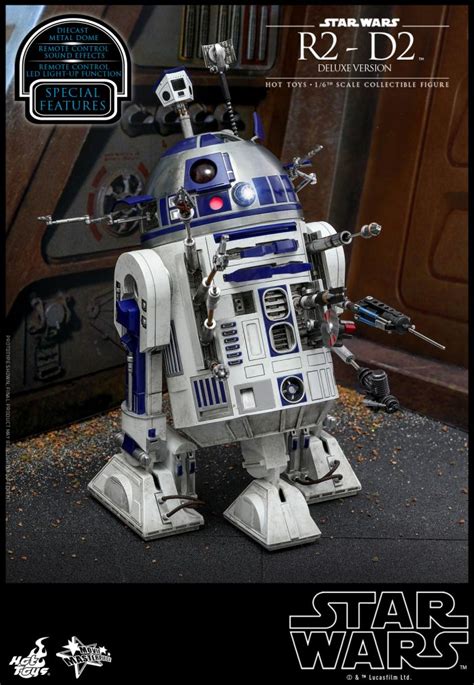 A skilled starship mechanic and fighter pilot's assistant, he has an unlikely but enduring. www.actionfiguren-shop.com | Star Wars - R2-D2 - Deluxe ...