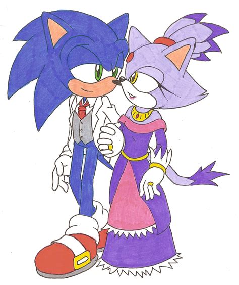 Sonaze Happilly Married By Sonicguru On Deviantart Sonic Fan Art