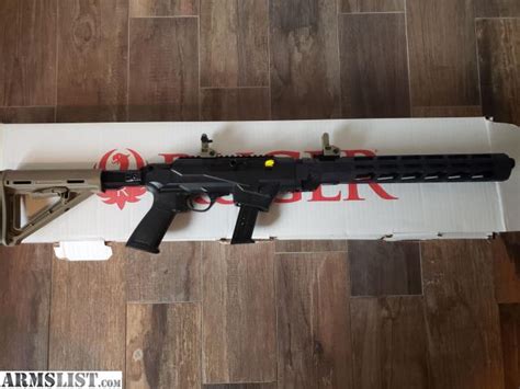 Armslist For Sale Ar Ruger 9mm Rifle